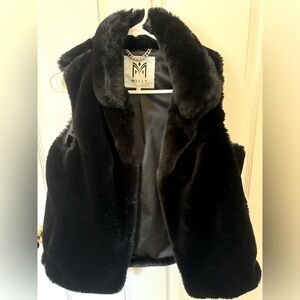 Milly of New York Faux Fur Vest